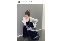 田中れいな、美スタイル際立つセットアップSHOTに絶賛の声「似合っててかわいすぎっっ」「綺麗」