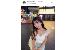 “2ヶ月で11kg減”話題のアイドル、ヘナタトゥー際立つキャミ姿披露「模様が綺麗」「可愛すぎる」