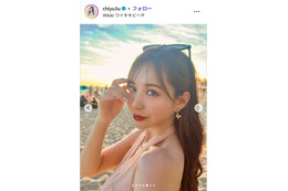 元AKB48河西智美、素肌輝くキャミ姿披露 ハワイでの写真に「透き通るような美肌」「透明感すごい」の声 画像
