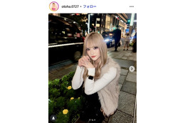 「今日好き」出身ギャル、雪景色の中で美脚披露「寒さを吹き飛ばす可愛さ」「スタイル抜群」と反響