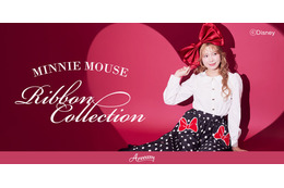 “ミニーの日”を記念したコレクション登場！“リボン”がテーマのレトロなアイテム発売