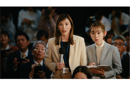 加藤あい、20年越しに「ドコモ」リバイバルCM出演 当時5歳だった杏花と記者役に「思わず声が出てしまうほど嬉しく」