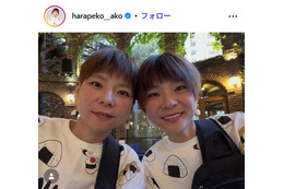 大食い双子姉妹・はらぺこツインズ「今までで一番短くなった」5ヶ月ぶりのヘアカット報告「before afterがすごい」 画像