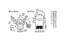 子育ては毎日が一喜一憂の連続。発達障害の傾向があり、とてもユニークな我が家の子どもたち【発達障害子育て絵日記 #１】