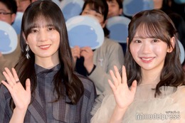 日向坂46小坂菜緒＆藤嶌果歩、絆感じた瞬間は？「転スラ」アフレコの反響も明かす【劇場版 転生したらスライムだった件 蒼海の涙編】