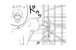 こわがりな弟のため、虫を退治したねこまた！ 一緒に障子が破れて、兄に怒られそう…【ウチの百鬼夜行 #９】