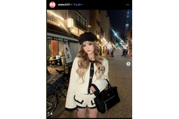 「今日好き」出身ギャル、ミニスカ制服姿で高校卒業報告「スタイルレベチ」「最強のギャルJK」の声 画像