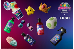 『ザ・スーパーマリオギャラクシー・ムービー』 × LUSH、限定コラボ商品が3月10日発売！