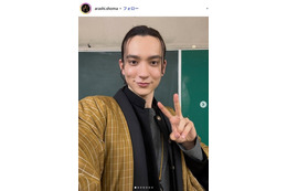 「純愛上等！」で話題・嵐翔真、青坊主姿を公開 長髪から印象ガラリ「一瞬誰かと」「衝撃すぎて2度見した」の声