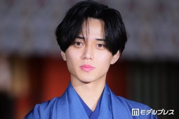 キンプリ永瀬廉、華やか和装姿で登場 自身は“早さの鬼”と自称するも「横の赤い子が、もっと早くて」【鬼の花嫁】 画像