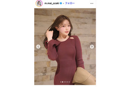 「バチェラー5」参加美女、ミニスカ×透けタイツから美脚スラリ「大人っぽくてドキッとした」「スタイル抜群」の声