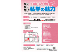 【中学受験】千葉私立中16校の合同説明会「私学の魅力」5/10