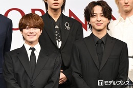 なにわ男子・大橋和也、古田新太から鼓舞激励「大橋さえちゃんとやれば大丈夫。てらくんは心配していない」会見で再共演【EXシアター有明オープニングラインナップ発表会】