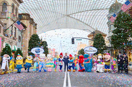 過去最多クルー約650人が感謝のグリーティング！USJ、開業25周年「アニバーサリー・セレモニー」開催 画像