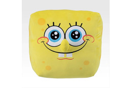 一番くじにスポンジ・ボブ登場！ ラストワン賞はボブのもちもちフェイスクッション