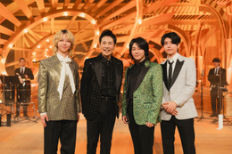 Mrs. GREEN APPLE「テレビ×ミセス」初回ゲストは郷ひろみ 名曲「GOLDFINGER’99」コラボ・「70歳まで歌い続ける秘訣」伝授も