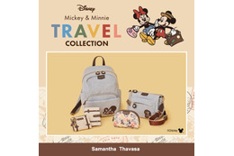 ミッキーマウス＆ミニーマウスと一緒に旅へ！ 「Samantha Thavasa」TRAVELコレクション発売