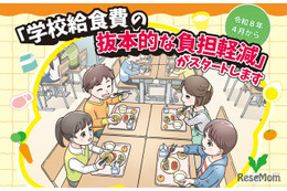 公立小学校の給食費、実質無償化スタート…月額5,200円支援