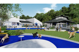 千葉に複合ドッグリゾート「ラフラフ」5月30日誕生 ドッグラン付き宿泊棟＆日帰りエリア 画像