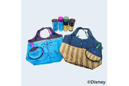 『アナと雪の女王』アナ＆エルサのドレスモチーフのランチ・エコバッグシリーズ発売