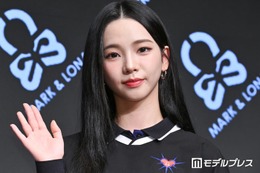 aespaカリナ、脚線美際立つゴルフウェア姿披露 新ブランドアンバサダー就任で“人生初”の体験「頑張りました」