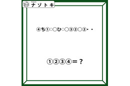 クイズです！「この文は何を表しているのでしょう？」一回は口に出したことがあるはず！【難易度LV.３・中辛】