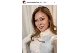 武田久美子、娘顔出しのお出かけショット公開 美ボディ際立つキャミソール姿に「ずっと綺麗」「セクシー」の声