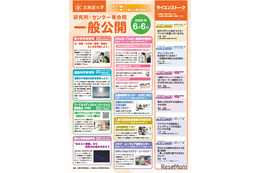北大、研究機関の合同一般公開6/6…科学実験や工作も