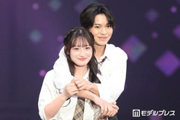 「今日好き」“ゆうゆう”今野優誠＆岩間夕陽カップル、バックハグに視線集中 交際後のLINE事情も明かす「たまにだけど“大好きだよ”とか…」【サツコレ2026S/S】 画像