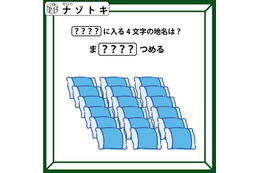 クイズです！イラストが表す「ま？？？？つめる」。隠れた4文字の地名は？【難易度LV.２・甘口】