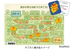 街づくりを学ぶすごろくを無料でダウンロード…防災や街の仕組みを知る