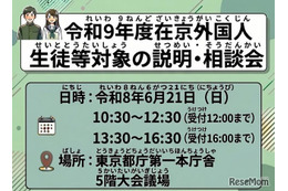 【高校受験2027】東京都、日本語が苦手な外国人生徒「説明・相談会」6/21