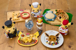「ポケモンカフェ」新メニュー＆ショー公開 ピカチュウとピチューのなかよしカレーなど全6種