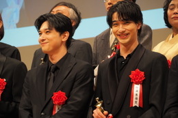 北村匠海＆吉沢亮＆横浜流星が男優賞を受賞！「素晴らしい二人とこの場に立ててうれしい」