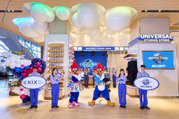 USJ、常設ショップが関空第1ターミナルに誕生 限定グッズ＆パーク外初の専用自販機も 画像