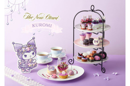 クロミのアフタヌーンティーが期間限定開催！ どくろムース＆マカロンなど登場「KUROMI Afternoon Tea at Castillian」