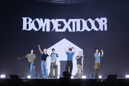 BOYNEXTDOOR、“全員参加”アルバム制作でメンバーが「家族のような関係に」デビュー3周年でONEDOORにお願いも【「HOME」ショーケース】 画像