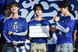 JO1河野純喜、ワールドカップの楽しみ方明かす「ルキの部屋で…」白岩瑠姫がイベント前に回答心配