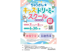 【夏休み2026】岡山県の小学生向け職業体験…銀行や病院など8コース無料