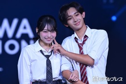 「今日好き」れんねねカップル、腕組み・ほっぺツンでラブラブオーラ全開 ステージ裏での“キュン”エピソードも【オキコレ2026】 画像
