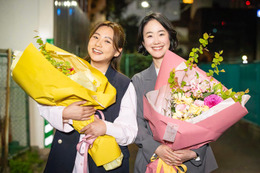 黒木華・野呂佳代・松下洸平「銀河の一票」クランクアップで撮影回顧 黒木＆野呂が熱い抱擁交わすシーンも