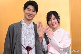 松井珠理奈「きっと幸せ太りだから大目に見てちょ」夫・ボイメン辻本達規との共演オフショット公開「ビジュ最高」「ラブラブなのが伝わる」の声 画像
