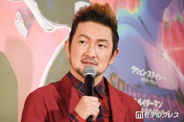 中村獅童、次男・夏幹くんの“完全防御”姿公開「前見えてる？」「笑顔なのが可愛い」 画像