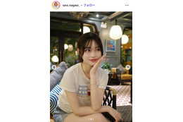 「今日好き」永瀬さら、美脚＆デコルテ輝くキャミワンピ姿披露「透明感すごい」「色白で肌綺麗すぎる」と反響 画像
