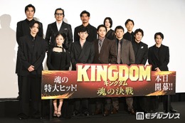 山崎賢人「キングダム」新シリーズで“進化”実感「歴史の中でもかなり進化している」吉沢亮・橋本環奈ら豪華キャスト集結【キングダム 魂の決戦】 画像