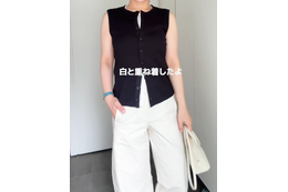 黒・白・ベージュで魅せる！40代の夏を上品に乗り切る洗練モノトーン＆アースカラーの着こなし