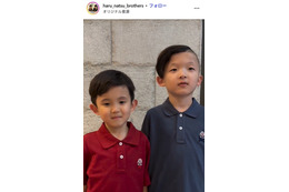中村獅童の息子・陽喜＆夏幹、尾上松也からのプレゼントに興奮「喜んでる顔が可愛い」「センス抜群のご褒美」 画像