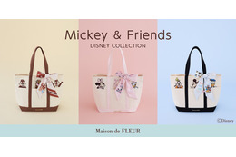 トートバッグ＆スカーフ新登場！ディズニーコレクション「MICKEY＆FRIENDS」　8月5日三越本店で先行販売