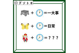 クイズです！「この図の計算ができる？」イラスト＋時間で右の言葉になる理由を考えましょう【難易度LV.３・中辛】