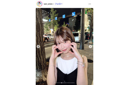 「今日好き」表すみれ、へそピのぞくミニ丈トップスコーデ披露に反響「美少女降臨」「スタイル抜群」 画像